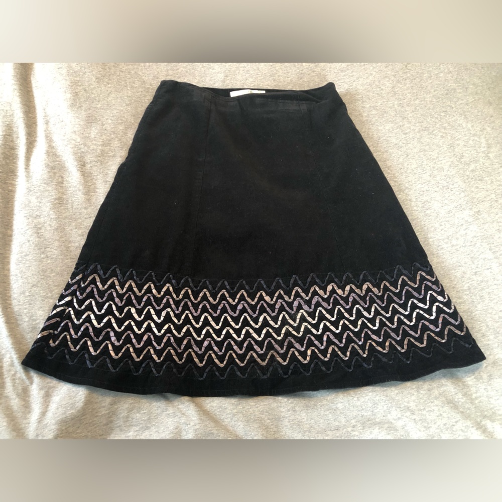 Boden Flippy Cord Skirt